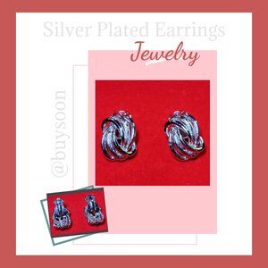 Love Knot Clip-On Earrings